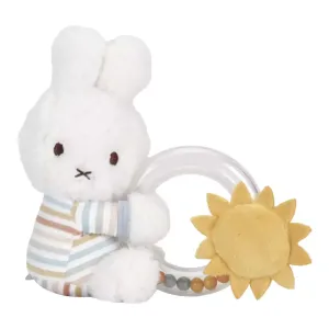 Hrkálka s korálkami králiček Miffy Vintage Prúžky