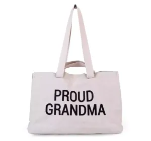 Cestovná taška Grandma Canvas Off White