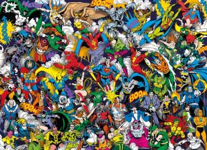 Puzzle 1000 dielikov Impossible - DC Comics