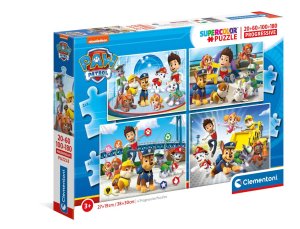 Puzzle 20 + 60 + 100 + 180 dielikov - Paw Patrol