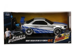 Rýchlo a zbesilo RC auto Nissan Skyline 1:24