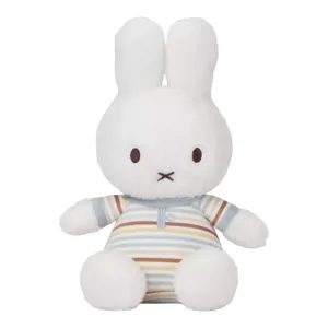 Králiček Miffy plyšový Vintage Prúžky 25 cm