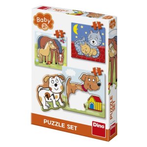 ZVIERATKÁ 3-5 baby Puzzle set