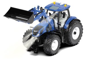 SIKU Control - Bluetooth, New Holland T7.315 s predným nakladačom