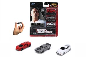 Rýchlo a zbesilo set 3 aut Nano Cars 1,65" Wave 4